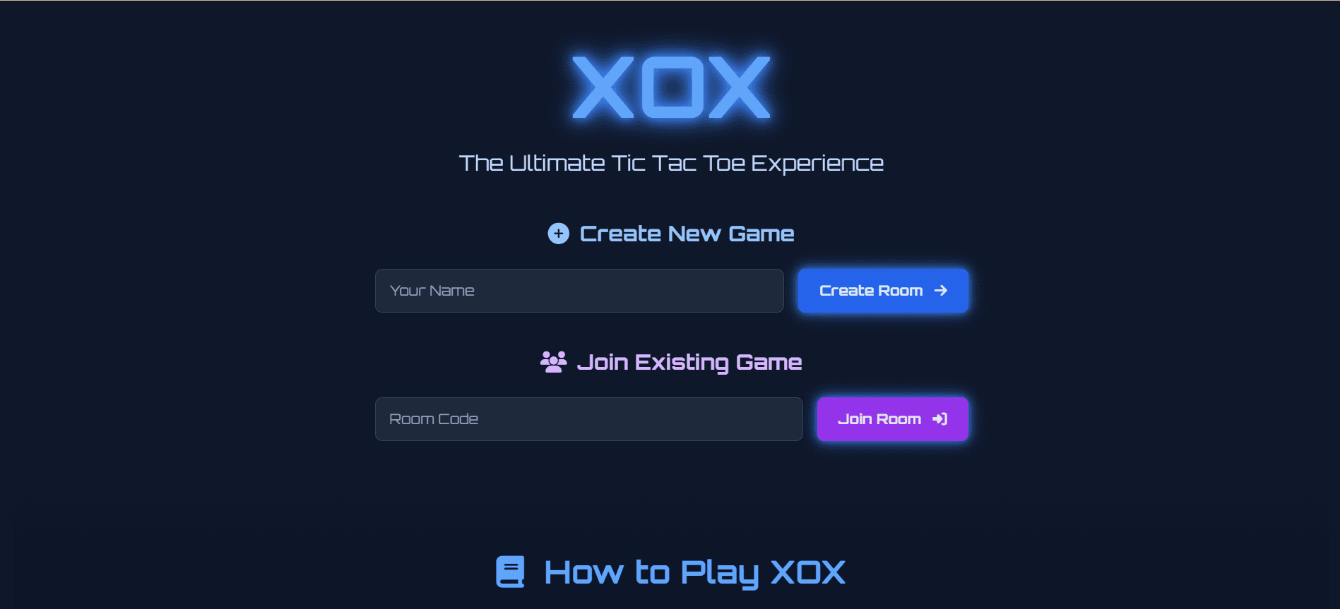 Tic-Tec-Toe Ultimate